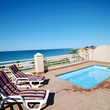 Atico Con Piscina Privada En Primera Linea Appartement Dénia Kamer foto