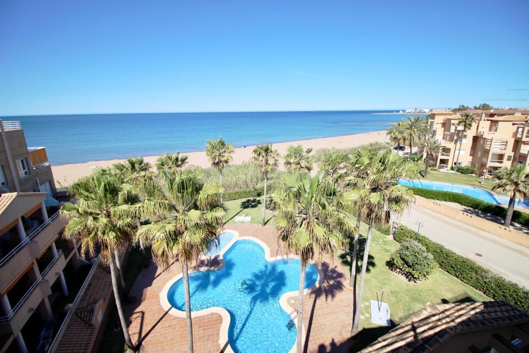 Atico Con Piscina Privada En Primera Linea Appartement Dénia Buitenkant foto