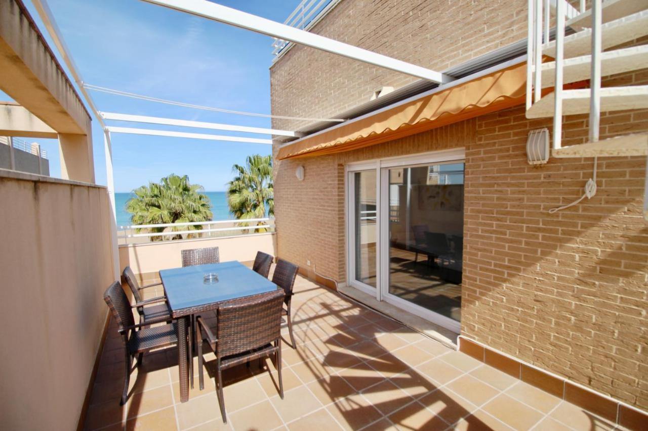Atico Con Piscina Privada En Primera Linea Appartement Dénia Buitenkant foto