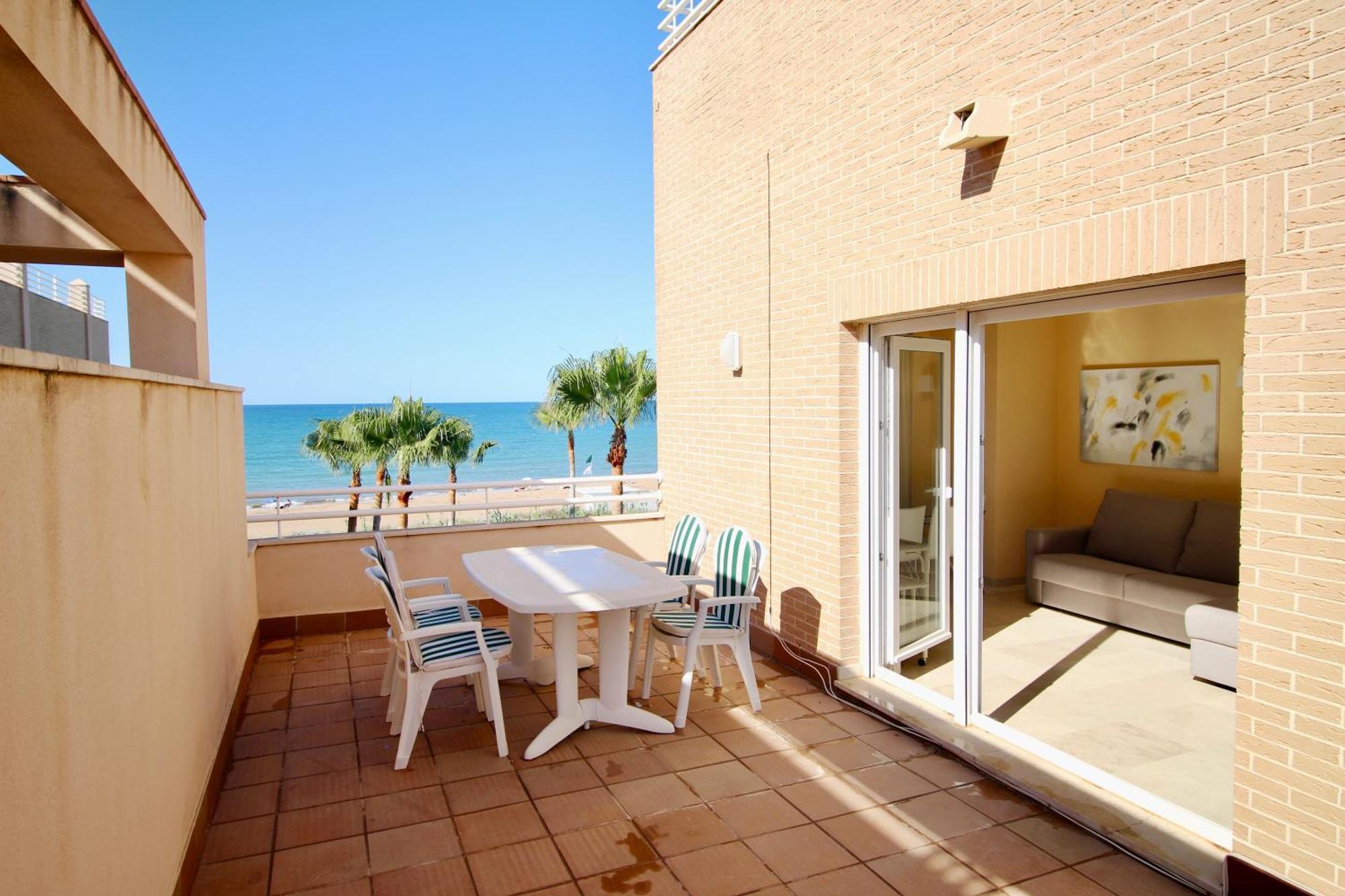 Atico Con Piscina Privada En Primera Linea Appartement Dénia Kamer foto