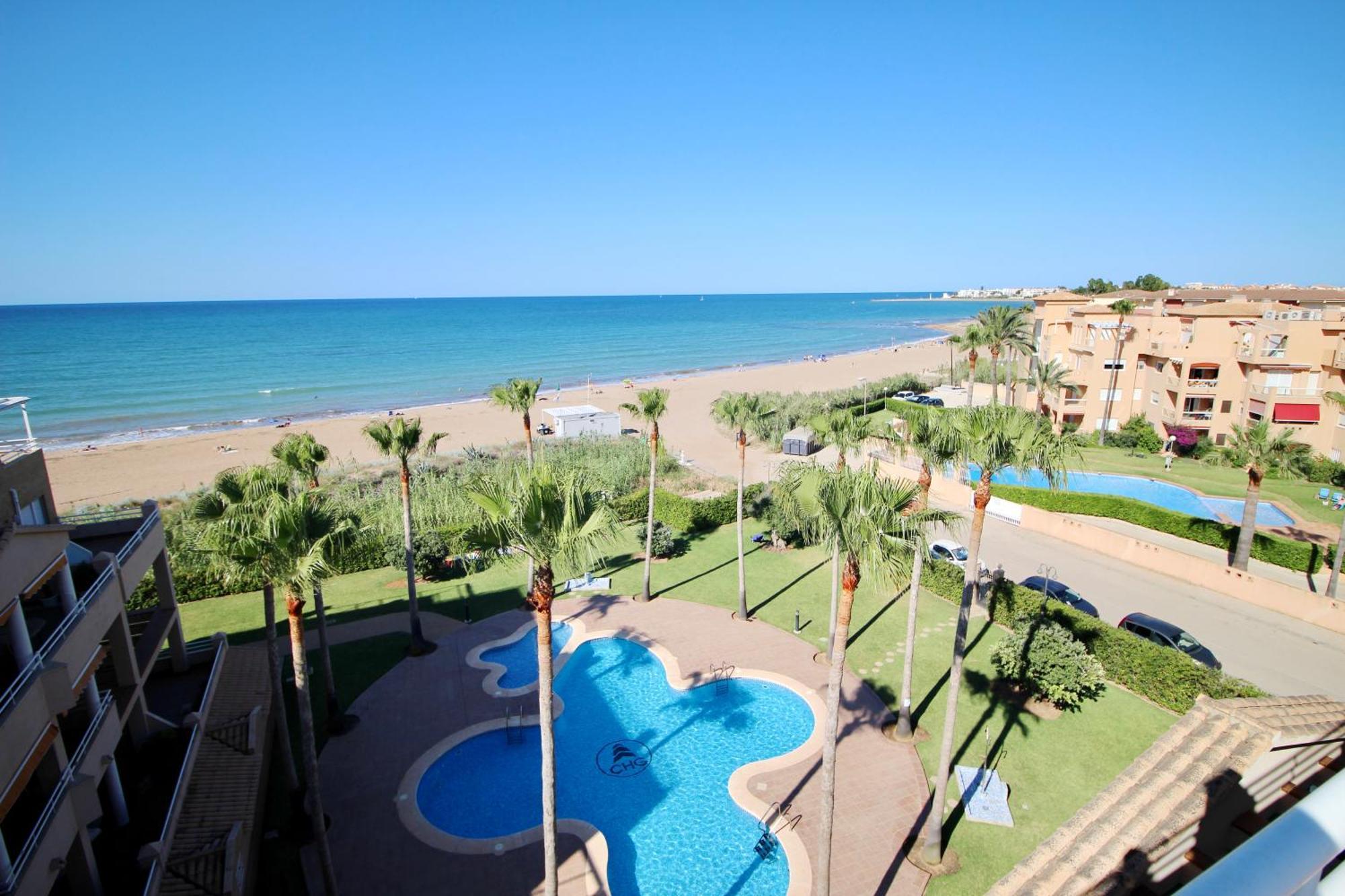 Atico Con Piscina Privada En Primera Linea Appartement Dénia Kamer foto